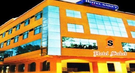 Hotel Saket Allāhābād Junction Exterior foto